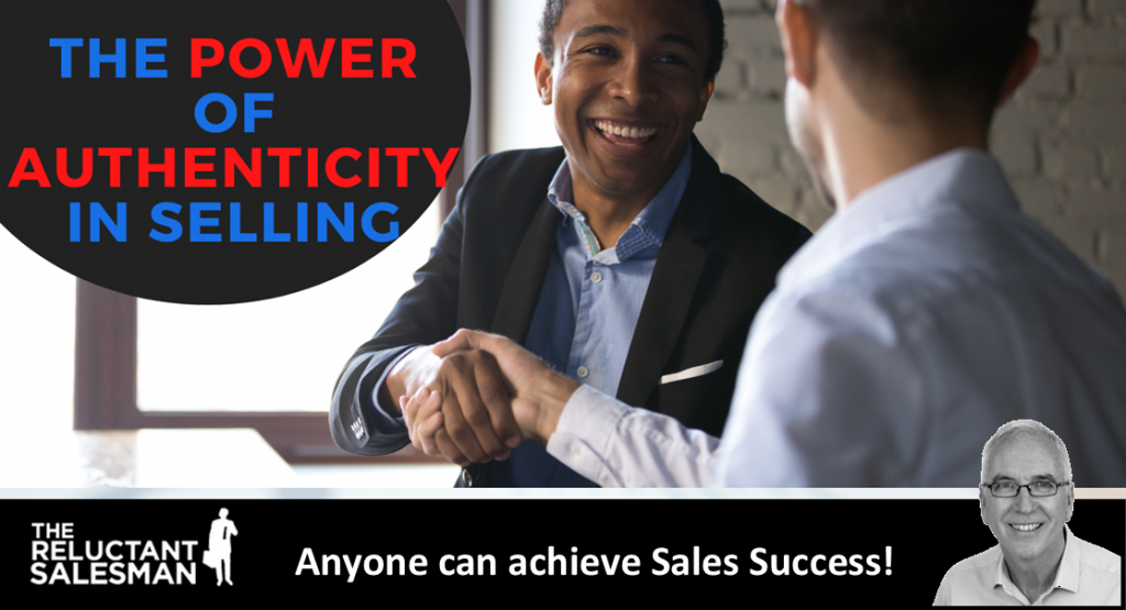 The Power of Authenticity in Selling